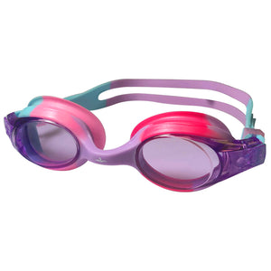 Green swimming goggles