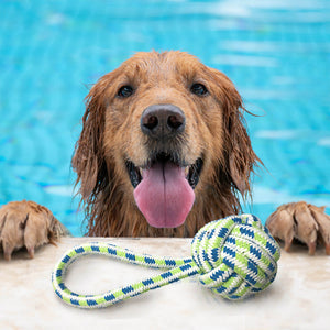 Three rope toys in different styles