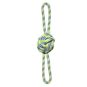 Three rope toys in different styles