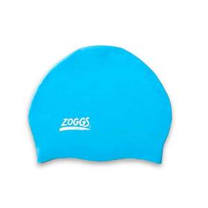 Black silicone swimming cap