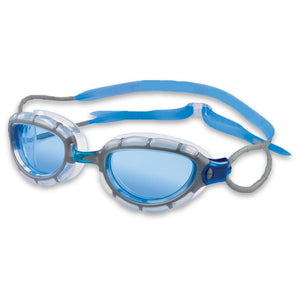 Pair of blue swimming goggles